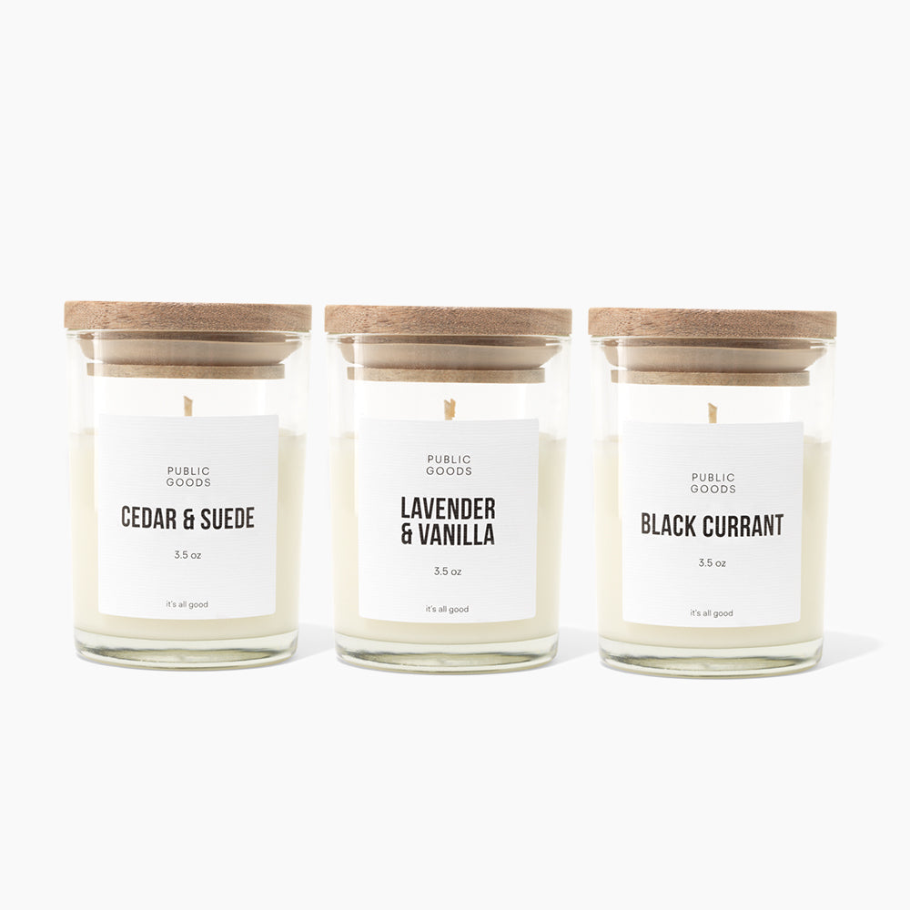 Cedar & Suede Soy Candle